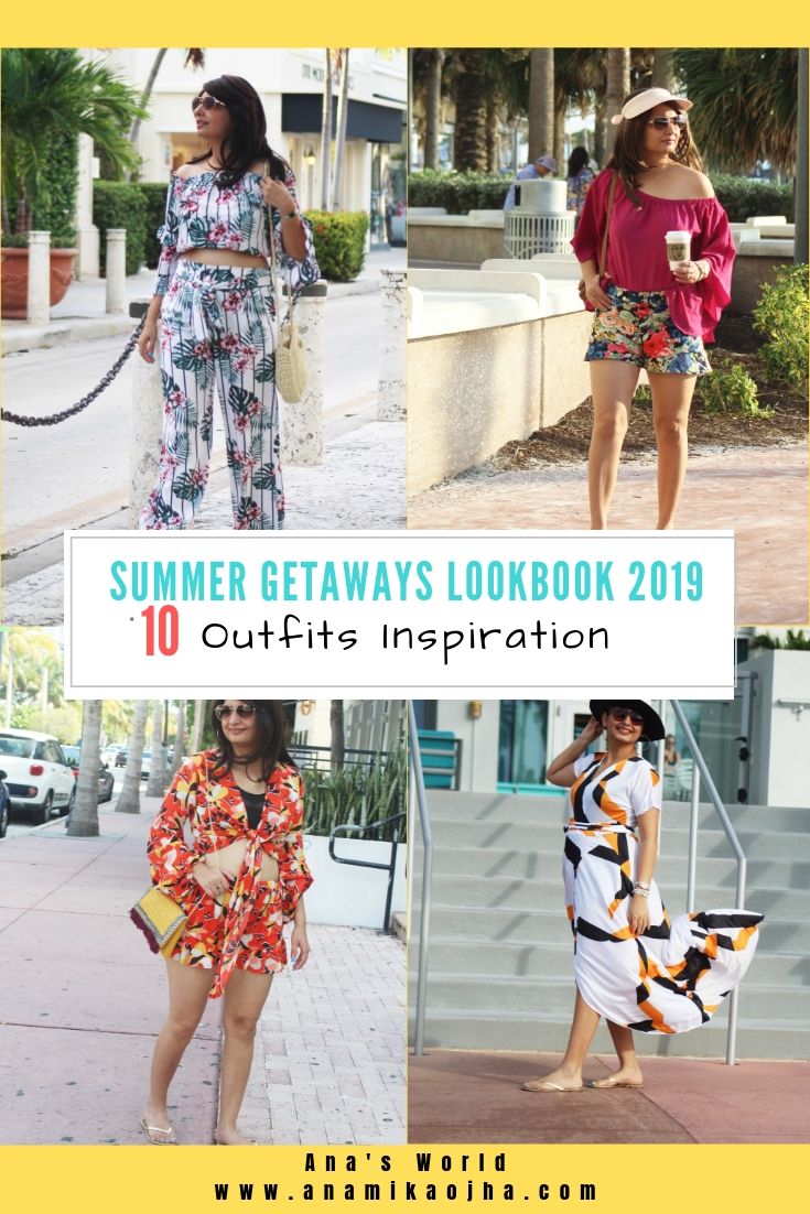 Summer Getaways Lookbook 2019 | 10 Outfits Inspiration - Ana's World